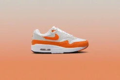 Nike Women's Air Max 1 '87 'Safety Orange' - Neutral Grey/Safety Orange/White -Urban Fashion Sales Nike Womens Air Max 1 87 Safety Orange Neutral Grey Safety Orange White DZ2628 002 October 11 2023 f33fe18e c2e5 4a1a ae9f 68a7af007474