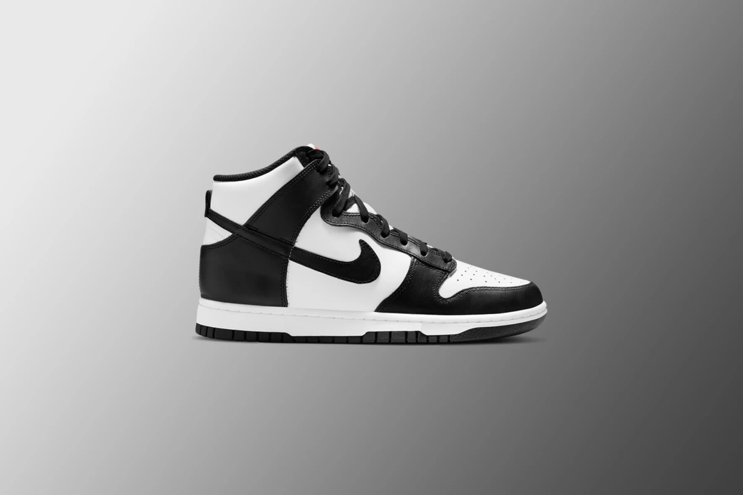 Nike Women's Dunk High Panda - Black/White 6 Nike Women's Dunk High Panda - Black/White - Image 6