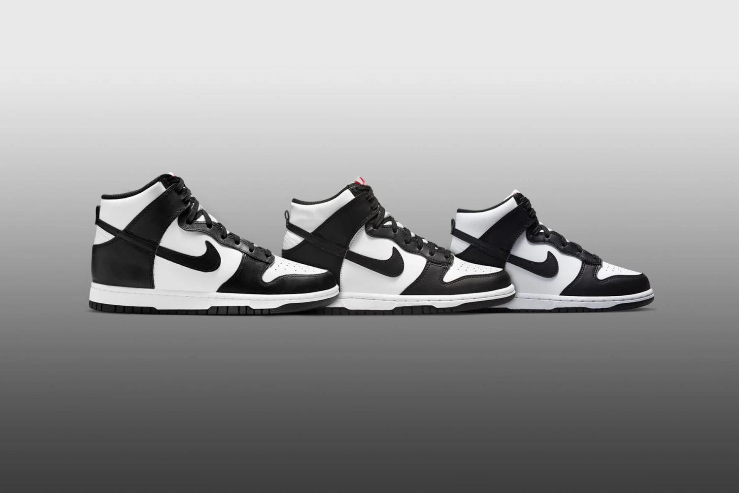 Nike Women's Dunk High Panda - Black/White 5 Nike Women's Dunk High Panda - Black/White - Image 5