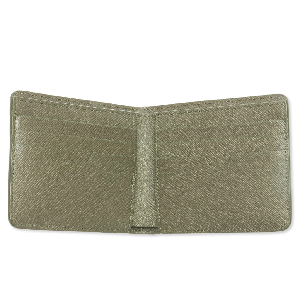 Binder Diag SAF Bifold Wallet - Military/White 3 Binder Diag SAF Bifold Wallet - Military/White - Image 3