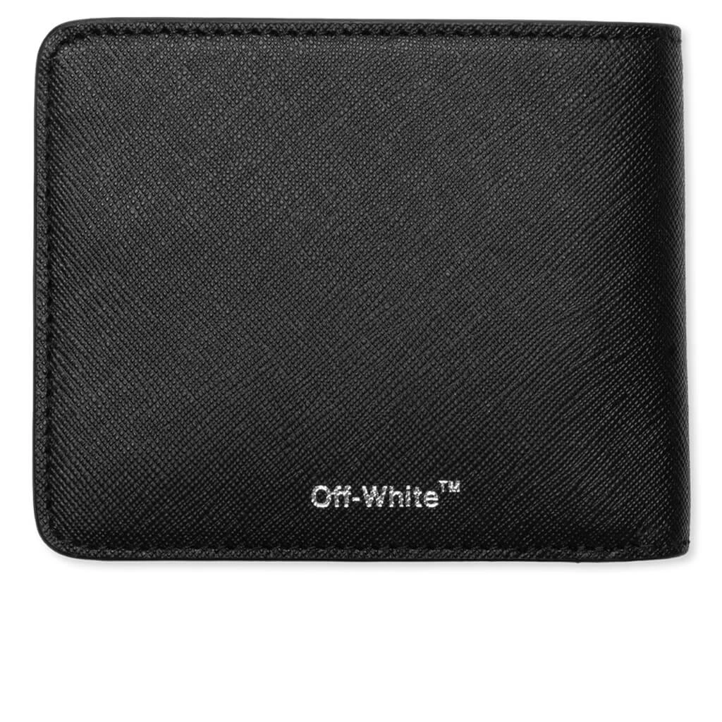 Binder Diag-Stripe Leather Wallet - Black 3 Binder Diag-Stripe Leather Wallet - Black - Image 3