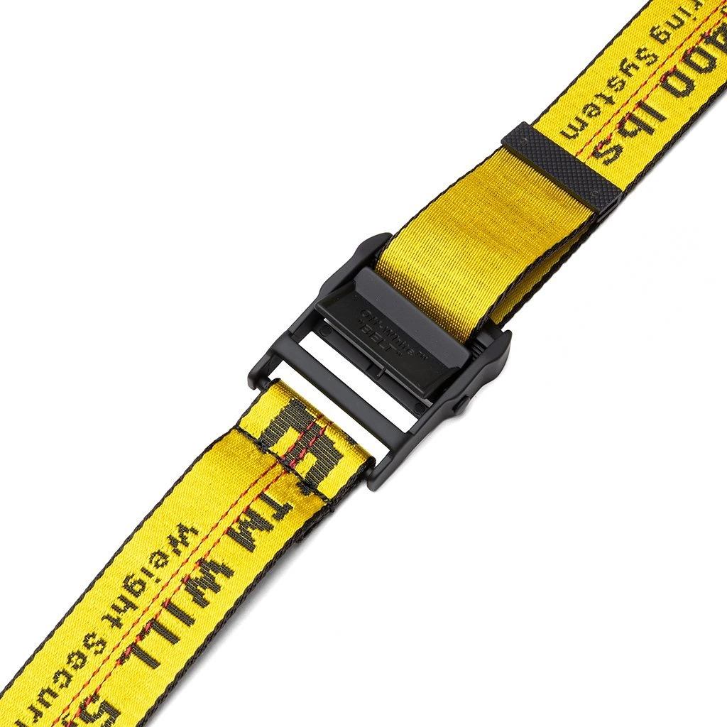 Classic Industrial Belt H35 - Yellow/Black 2 Classic Industrial Belt H35 - Yellow/Black - Image 2