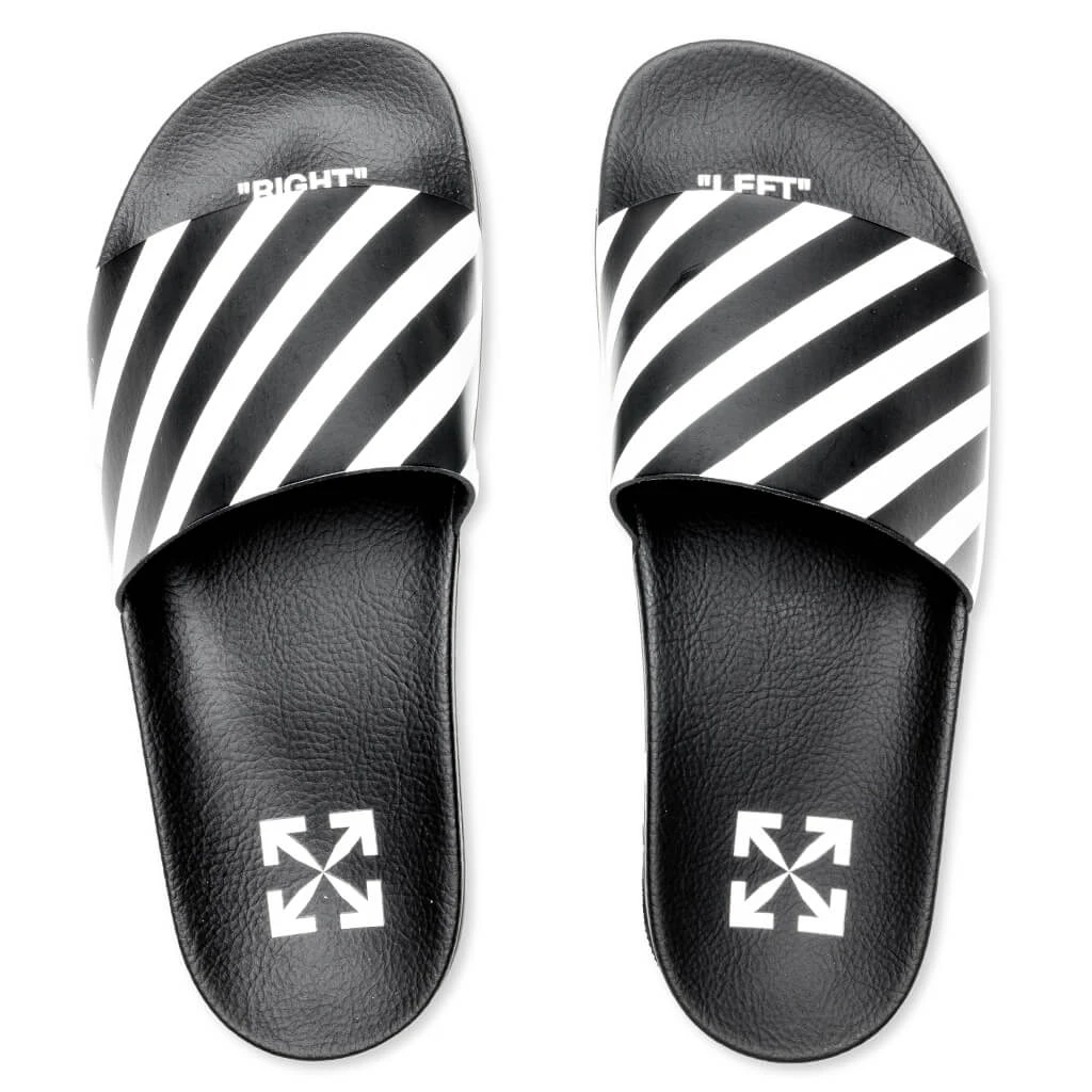 Diag Sliders - Black/White 2 Diag Sliders - Black/White - Image 2