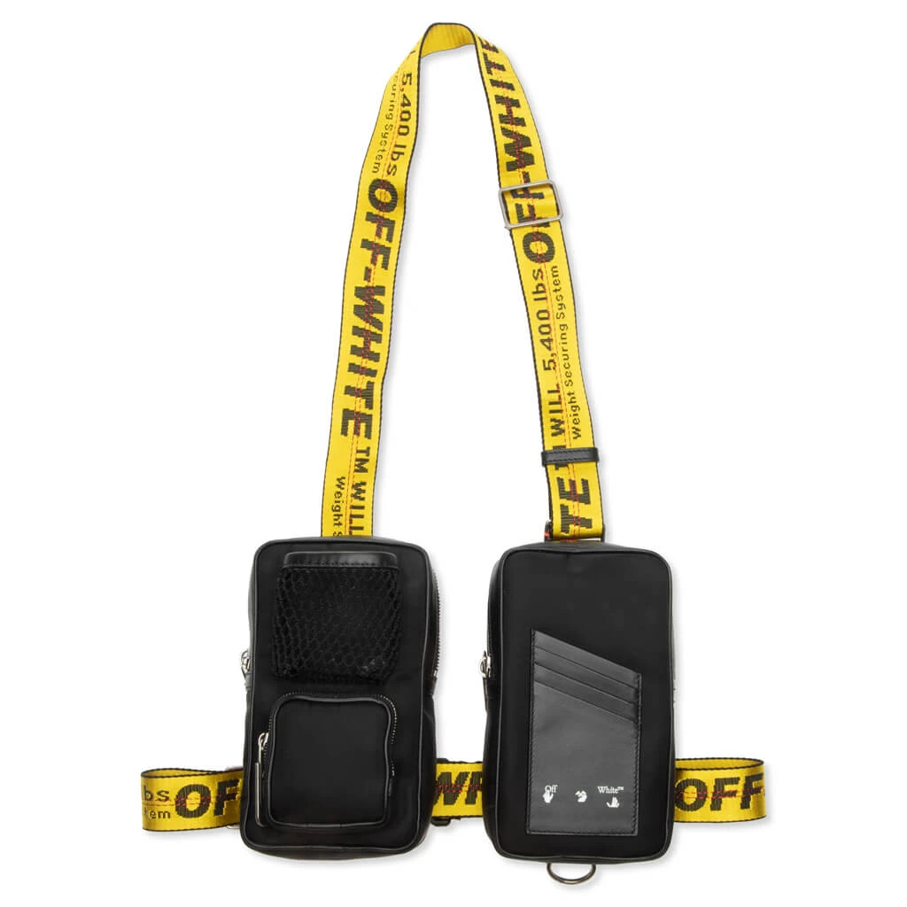 Industrial Nylon UT Body Bag - Black/No Color 1 Industrial Nylon UT Body Bag - Black/No Color