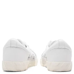 Low Vulcanized Calf Leather - White -Urban Fashion Sales Off White c o Virgil Abloh Low Vulcanized Calf Leather White OMIA085C99LEA0010100 04 11 23 Feature VR 8