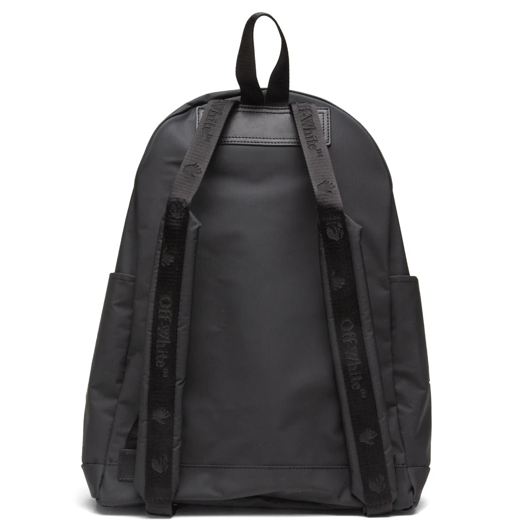 OW Logo PVC Backpack - Black/White 3 OW Logo PVC Backpack - Black/White - Image 3