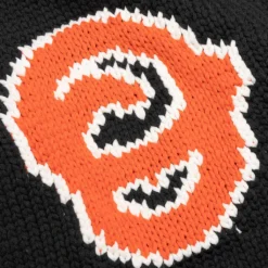 OW Patch Knit Cardigan - Black/Orange -Urban Fashion Sales Off White c o Virgil Abloh OW Patch Knit Cardigan Black Orange OMHB014C99KNI0011020 12 26 2021 01 4