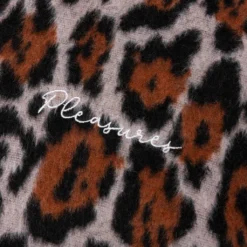 Pleasures Boozy Cardigan - Brown/Multi -Urban Fashion Sales PLEASURES Boozy Cardigan Brown Multi P22W009 BROWN 12 29 22 Feature DV 6