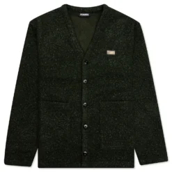 Pleasures Creation Cardigan - Green