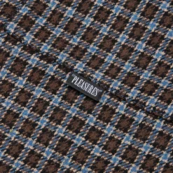 Pleasures Ignition Plaid Shirt - Brown 8 Pleasures Ignition Plaid Shirt - Brown -Urban Fashion Sales PLEASURES Ignition Plaid Shirt Brown P21F015 BROWN 09 24 2021 01 2