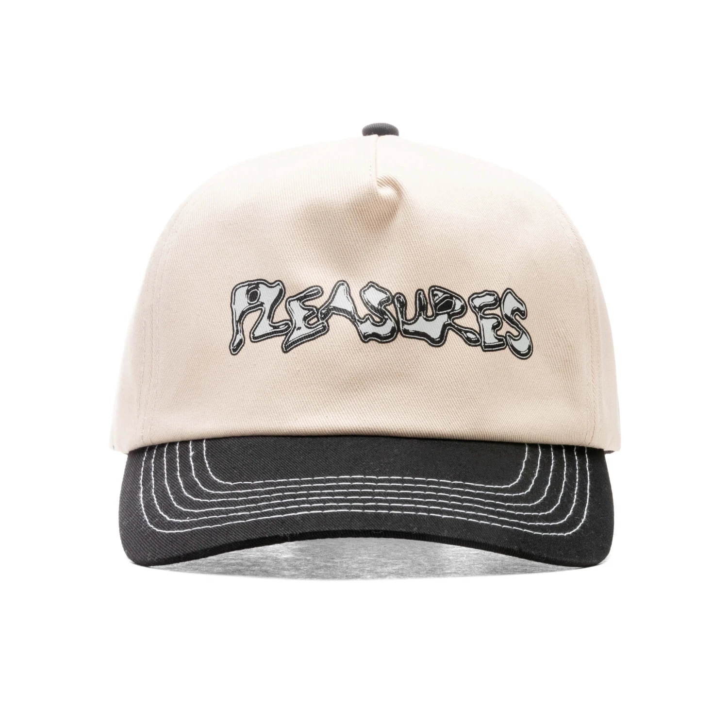 Pleasures Melt Unconstructed Cap - Grey 1 Pleasures Melt Unconstructed Cap - Grey