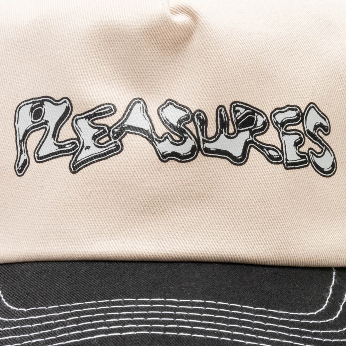 Pleasures Melt Unconstructed Cap - Grey 2 Pleasures Melt Unconstructed Cap - Grey - Image 2