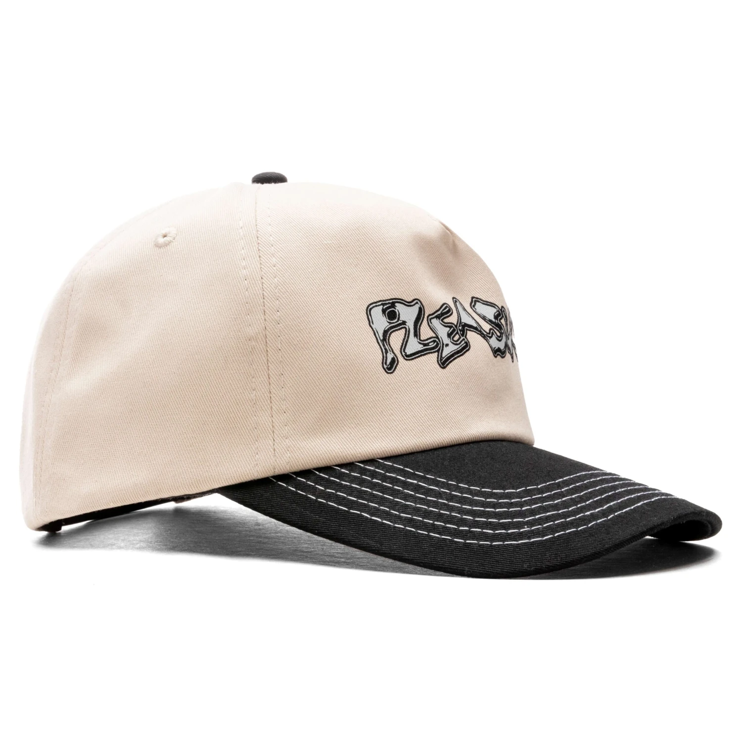 Pleasures Melt Unconstructed Cap - Grey 4 Pleasures Melt Unconstructed Cap - Grey - Image 4