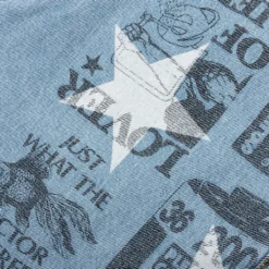 Pleasures Poppy Denim Pant - Blue 6 Pleasures Poppy Denim Pant - Blue -Urban Fashion Sales PLEASURES Poppy Denim Pant Blue P22SP019 BLUE 04 26 22 Feature 5