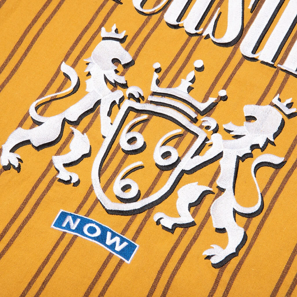 Pleasures Ruby Work Shirt - Mustard 4 Pleasures Ruby Work Shirt - Mustard - Image 4