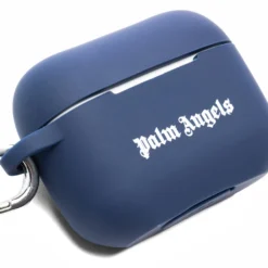Palm Angels Classic Logo Airpod Case Pro - Navy Blue -Urban Fashion Sales Palm Angels Classic Logo Airpod Case Pro Navy Blue PMZA004S22PLA0014601 11 06 22 Feature NF 3