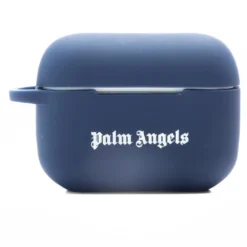 Palm Angels Classic Logo Airpod Case Pro - Navy Blue