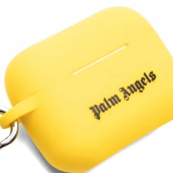 Palm Angels Classic Logo Airpod Case Pro - Yellow/Black 6 Palm Angels Classic Logo Airpod Case Pro - Yellow/Black -Urban Fashion Sales Palm Angels Classic Logo Airpod Case Pro Yellow Black PMZA004S22PLA0011810 11 06 22 Feature NF 3