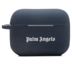 Palm Angels Classic Logo Airpods Case Pro - Blue/White