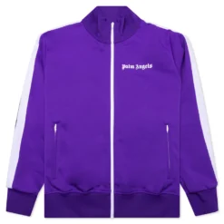 Palm Angels Classic Track Jacket - Purple/White