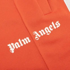 Palm Angels Classic Track Pants - Brick Red/Off-White -Urban Fashion Sales Palm Angels Classic Track Pants Brick Red Off White PMCJ001F22FAB0022703 11 16 22 Feature VR 5