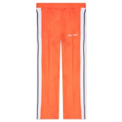 Palm Angels Kid's Logo Track Pants - Orange/White