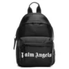 Palm Angels Nylon Backpack - Black/White