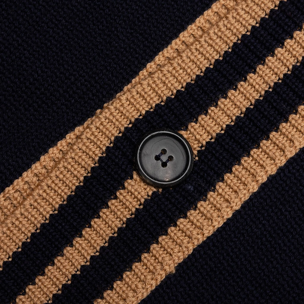 Palm Angels PA Bear Cardigan - Black/Brown 5 Palm Angels PA Bear Cardigan - Black/Brown - Image 5