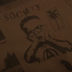 Pleasures Choices Hoodie - Brown -Urban Fashion Sales Pleasures Choices Hoodie Brown P23SP021 BROWN 04 25 23 Feature VR 8