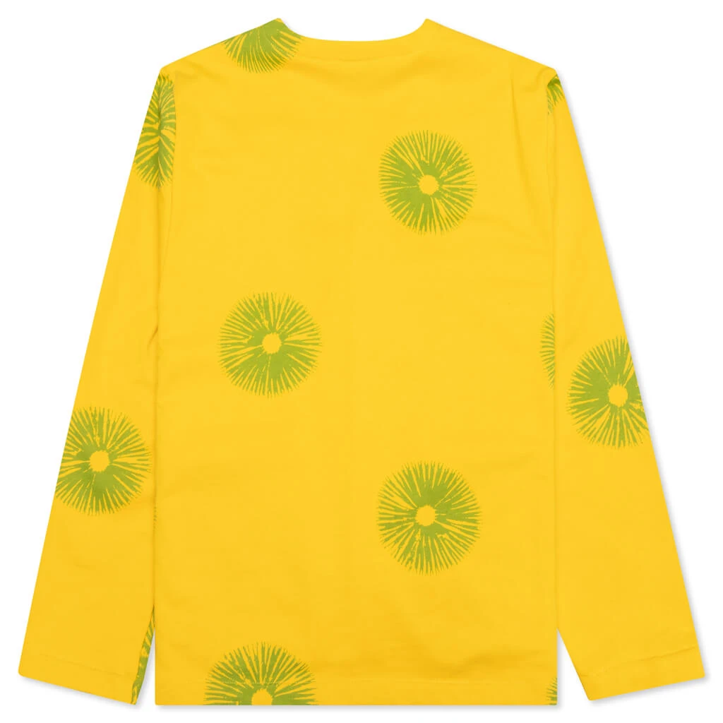 Pleasures Freeze Cardigan - Yellow 2 Pleasures Freeze Cardigan - Yellow - Image 2