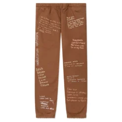 Pleasures Remote Sweatpants - Brown