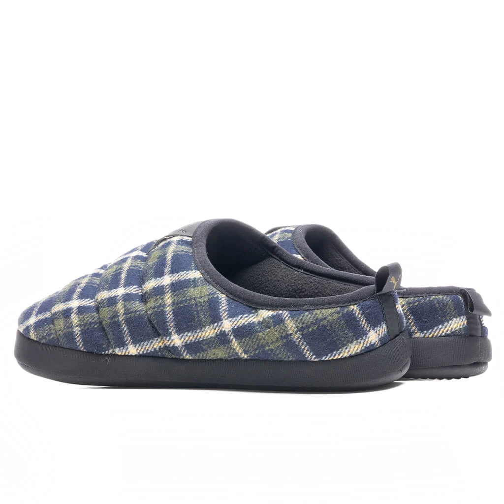 Puma Scuff Flannel Slippers - Green 4 Puma Scuff Flannel Slippers - Green - Image 4