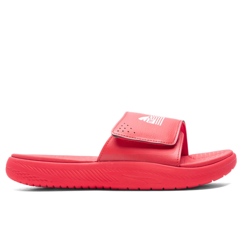 Puma X TMC SoftRide Slides - High Risk Red/White 1 Puma X TMC SoftRide Slides - High Risk Red/White