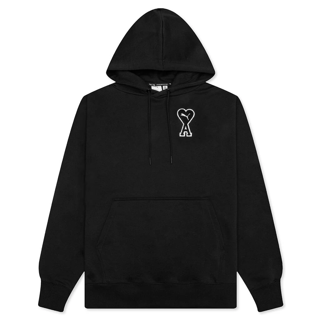 Puma X AMI Hoodie - Black 1 Puma X AMI Hoodie - Black