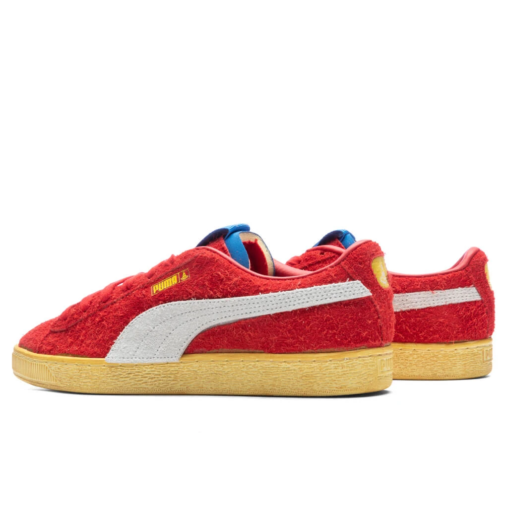 Puma X Joshua Vides Ferrari Suede - White/Black 3 Puma X Joshua Vides Ferrari Suede - White/Black - Image 3