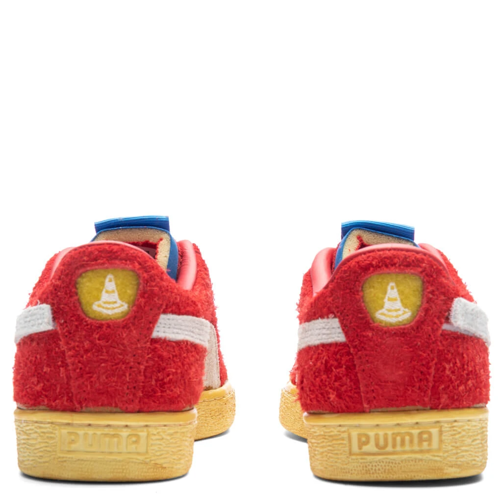 Puma X Joshua Vides Ferrari Suede - White/Black 4 Puma X Joshua Vides Ferrari Suede - White/Black - Image 4