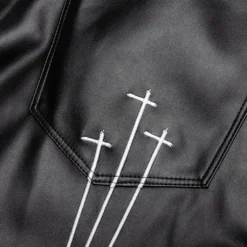 Bryant Jean - Latin Triple Cross 10 Bryant Jean - Latin Triple Cross -Urban Fashion Sales RTA Bryant Leather Skinny Jean Latin Triple Cross MH22K340 B1205LTRCO 01 19 23 Feature DV 7