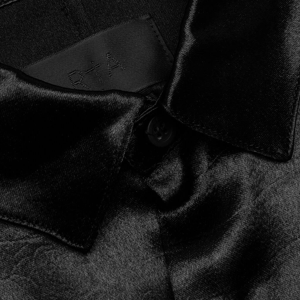 Malcom Shirt - Black Crocodile 3 Malcom Shirt - Black Crocodile - Image 3