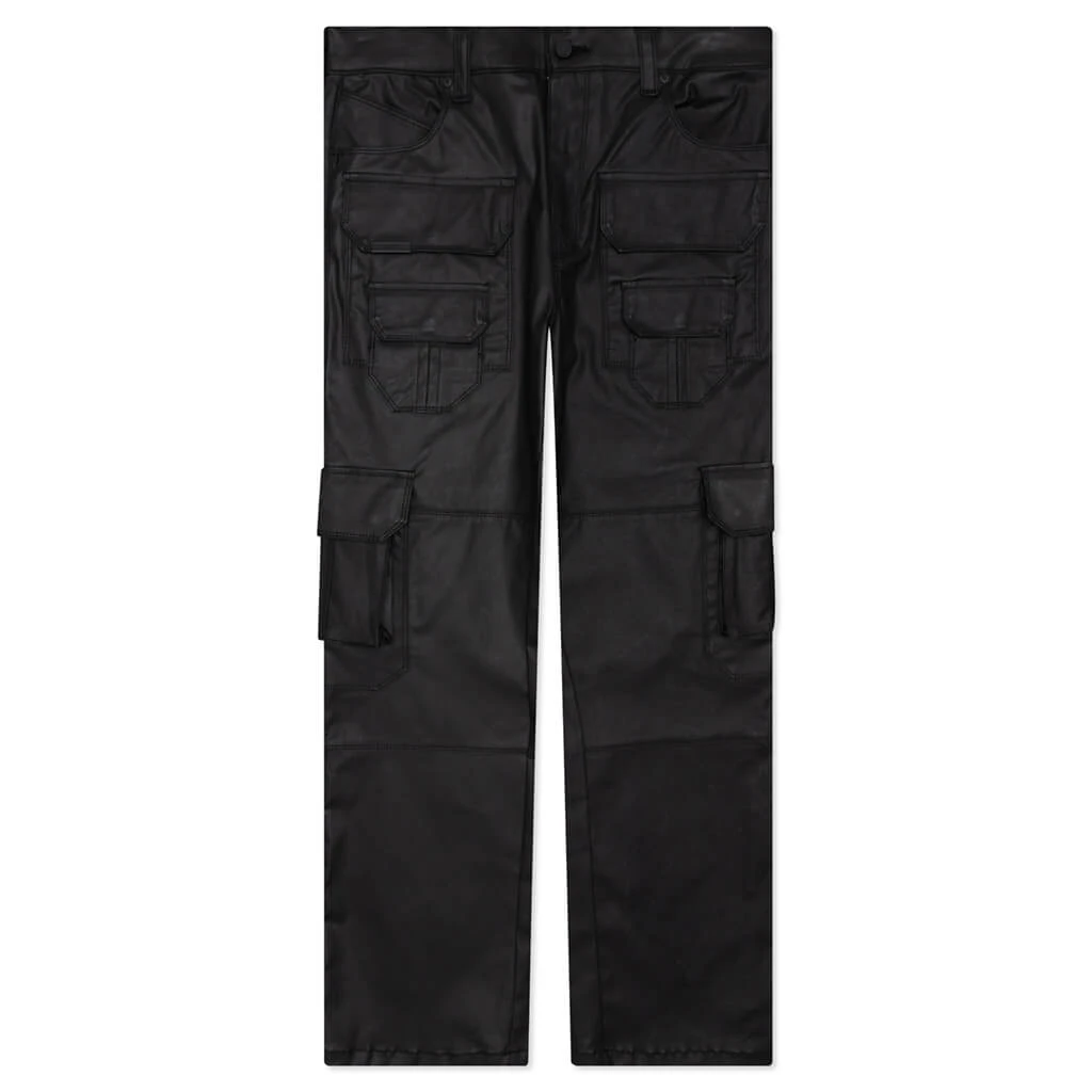 Roman Jean - Coated Black 1 Roman Jean - Coated Black