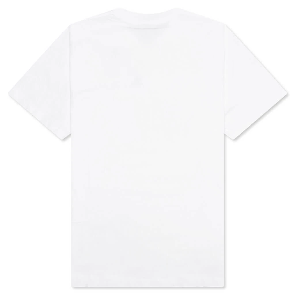 Smokin Ghost S/S Tee - White 2 Smokin Ghost S/S Tee - White - Image 2