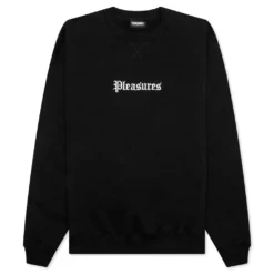 Pleasures Recipe Crewneck - Black