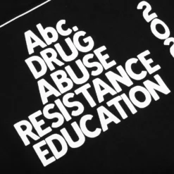 Resistance Education Rugby Sweatshirt - Black -Urban Fashion Sales Resistance Education Rugby Black ABCFW23RER BLK 10 11 23 Feature KN 8