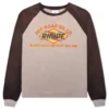 Rhude Black Hills L/S Raglan Sweatshirt - Elephant