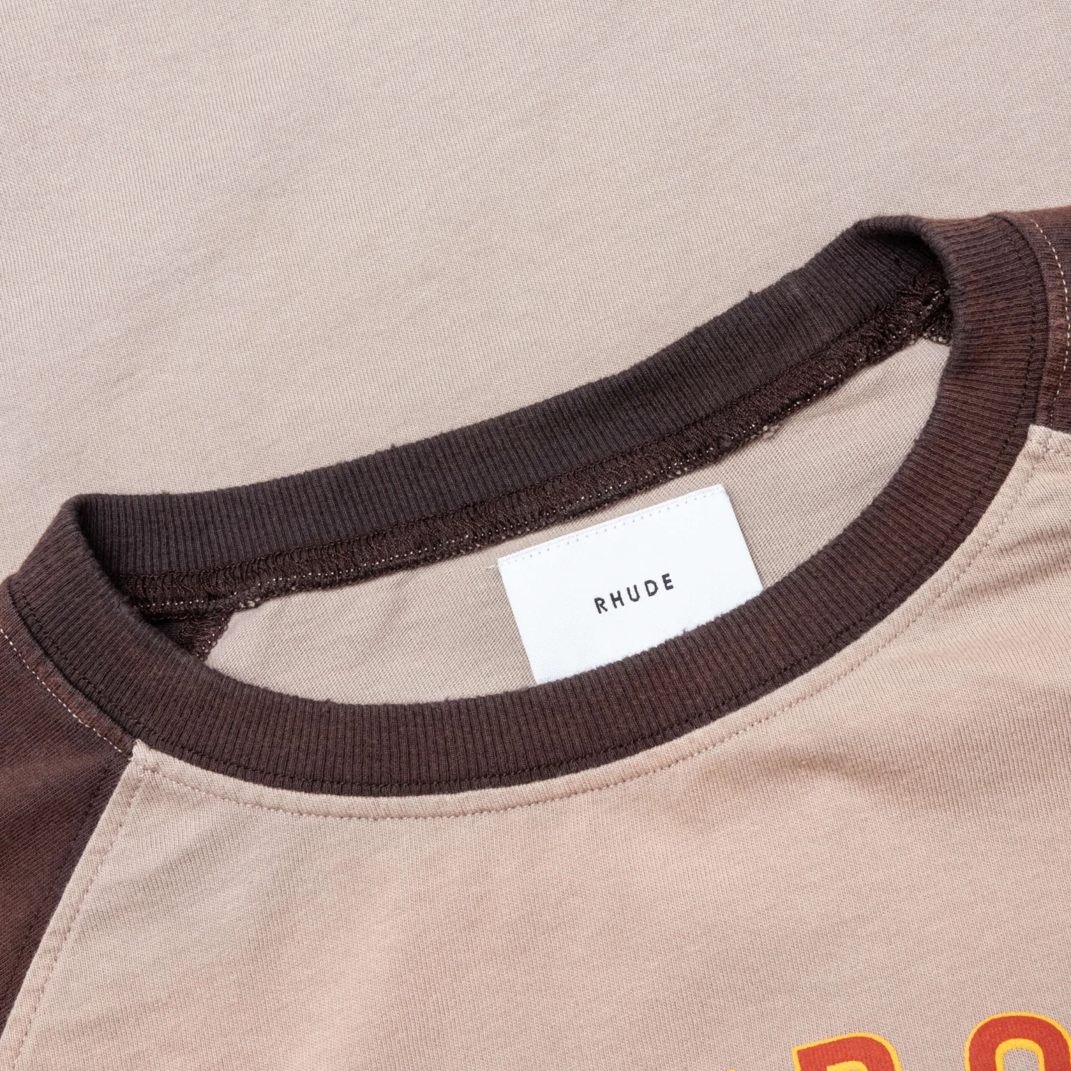 Rhude Black Hills L/S Raglan Sweatshirt - Elephant 3 Rhude Black Hills L/S Raglan Sweatshirt - Elephant - Image 3