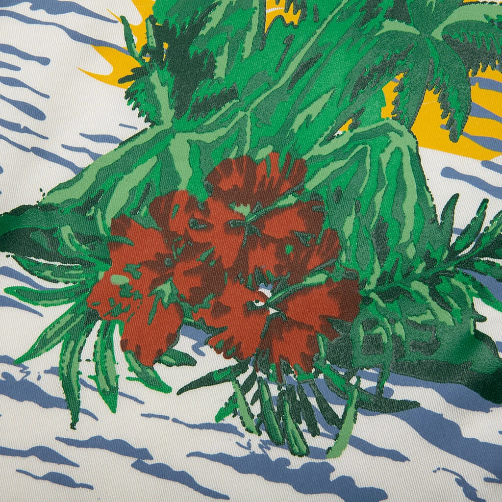 Rhude Palmas Snap Shirt - Off White 5 Rhude Palmas Snap Shirt - Off White - Image 5