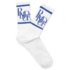 Rhude Scramble Logo Sock - White/Royal