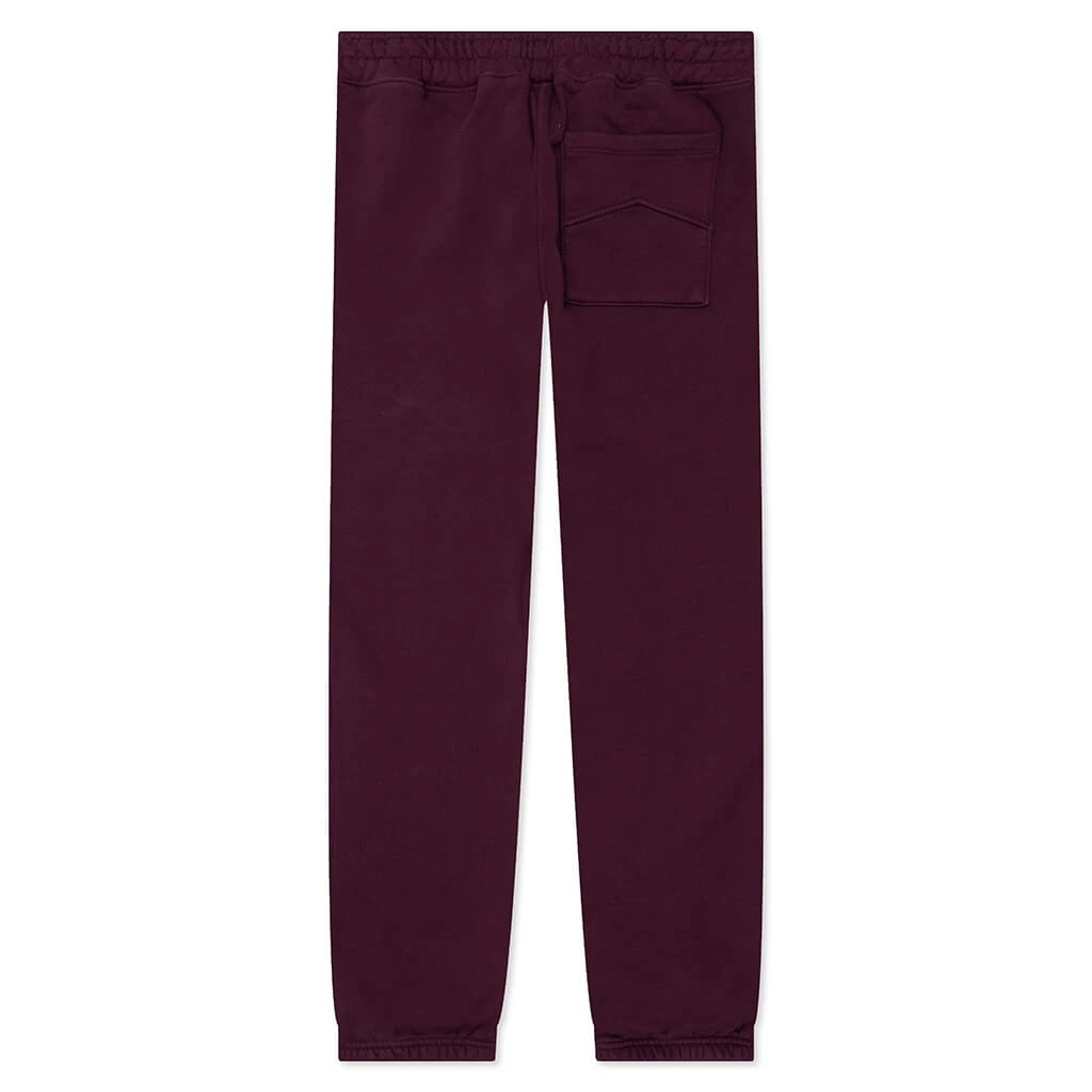 Rhude Sweatpant - Bordeux 2 Rhude Sweatpant - Bordeux - Image 2