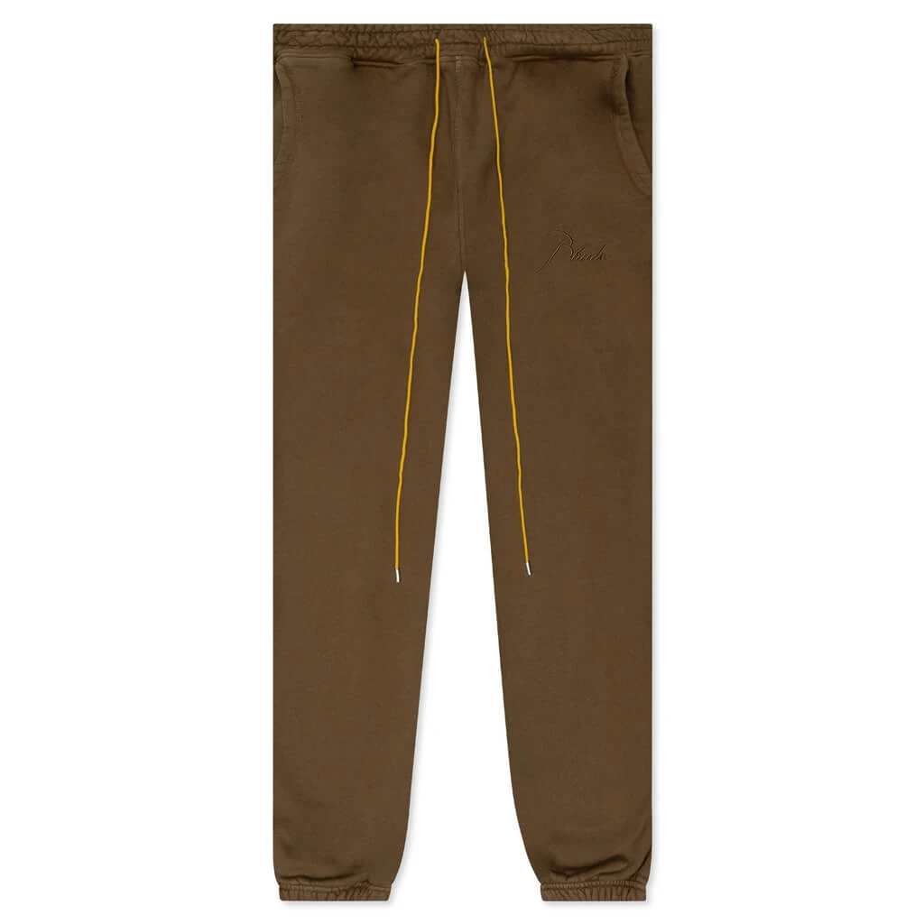 Rhude Sweatpant - Brown/Brown 1 Rhude Sweatpant - Brown/Brown