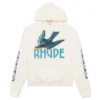 Rhude Tile Hoodie - Vintage White