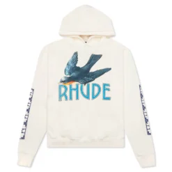 Rhude Tile Hoodie - Vintage White